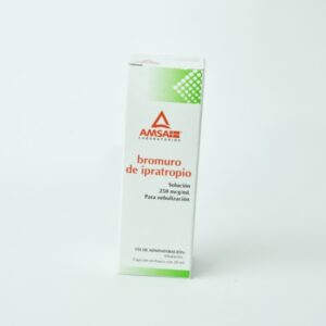 Bromuro de Ipratropio 250 mcg/ml Solución para Nebulización