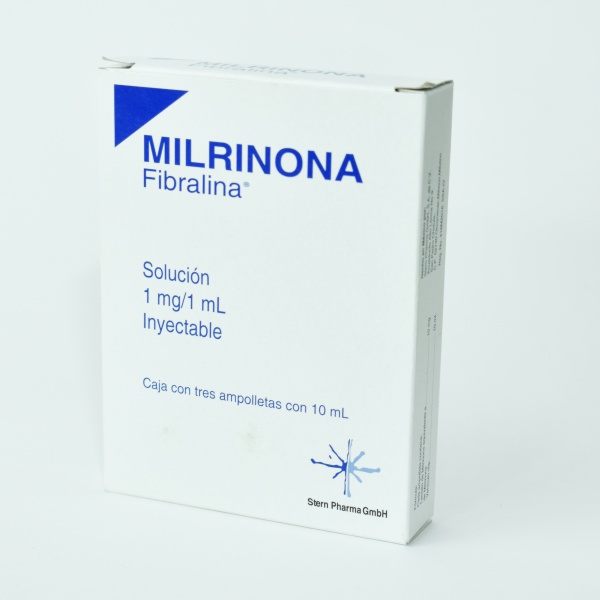 Milrinona Fibralina 1mg/1ml Solución Inyectable - Imagen 2
