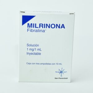 Milrinona Fibralina 1mg/1ml Solución Inyectable