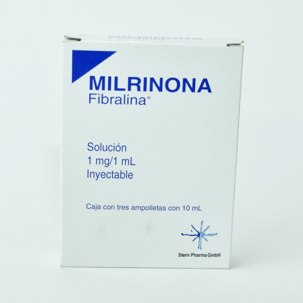 Milrinona Fibralina 1mg/1ml Solución Inyectable
