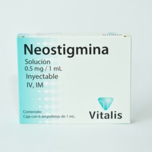 Neostigmina 0.5mg/1ml Solución Inyectable IV/IM - Tratamiento de Trastornos Neuromusculares