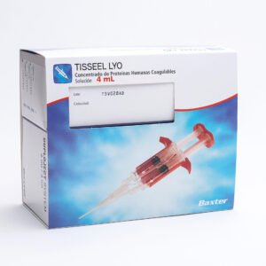 TISSEEL 4ml BAXTER - Sellante Quirúrgico para Hemorragias y Cicatrización