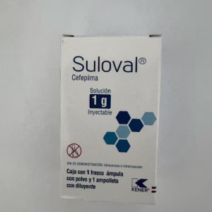 CEFEPIMA  1 GR  IV  SULOVAL