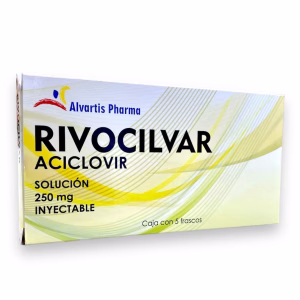 RIVOCILVAR       Aciclovir  sol  250 mg