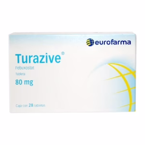 TURAZIVE  febuxostat  80 mg   c/28