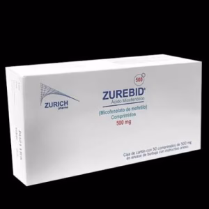 ZUREBID  Acido  micofenolico 500mg