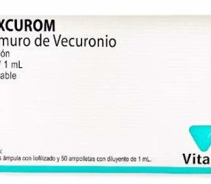 DOXCUROM    Bromuro Vecuronio   sol Inyectable  4mg / 1 ml   c/ 50 Frascos